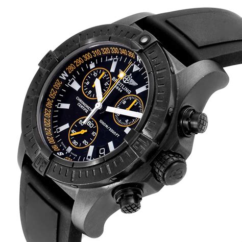 breitling avenger seawolf chrono blacksteel review